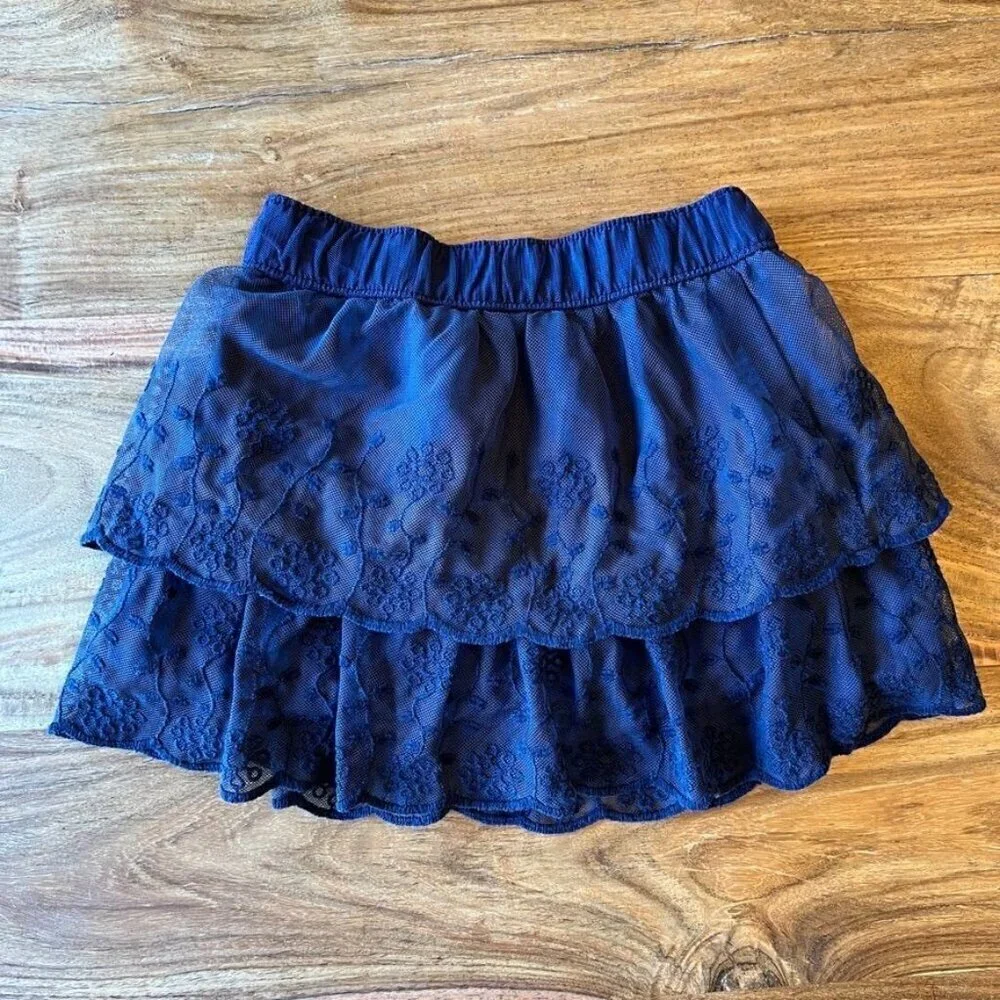 Carter's Navy Lace Skirt